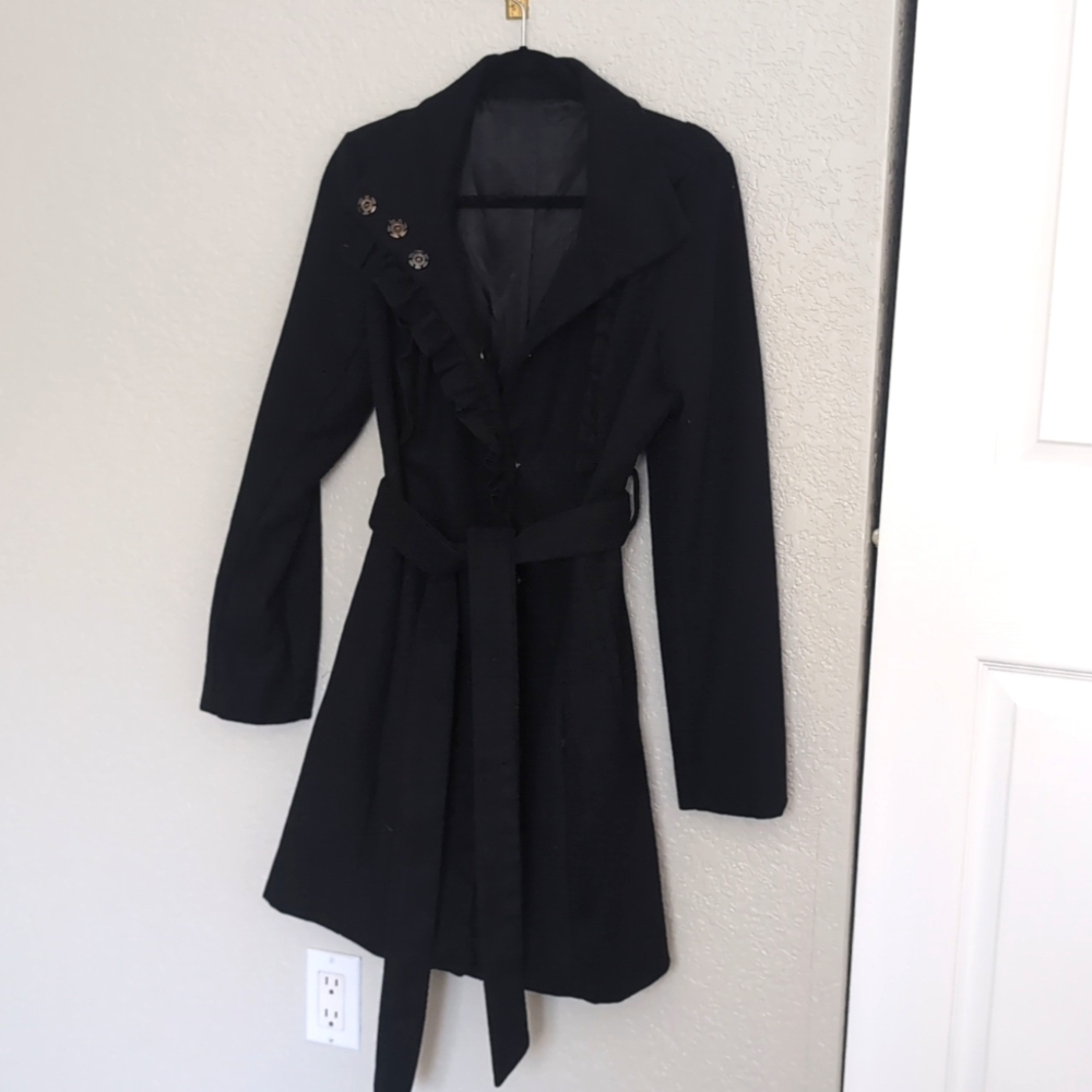 Elegant Black Women's Coat